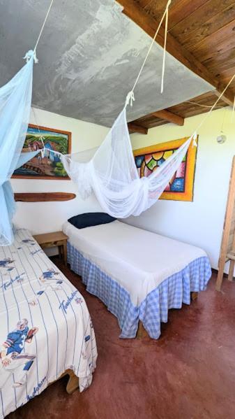 Hostel La Ballena Backpacker Las Galeras Exterior foto